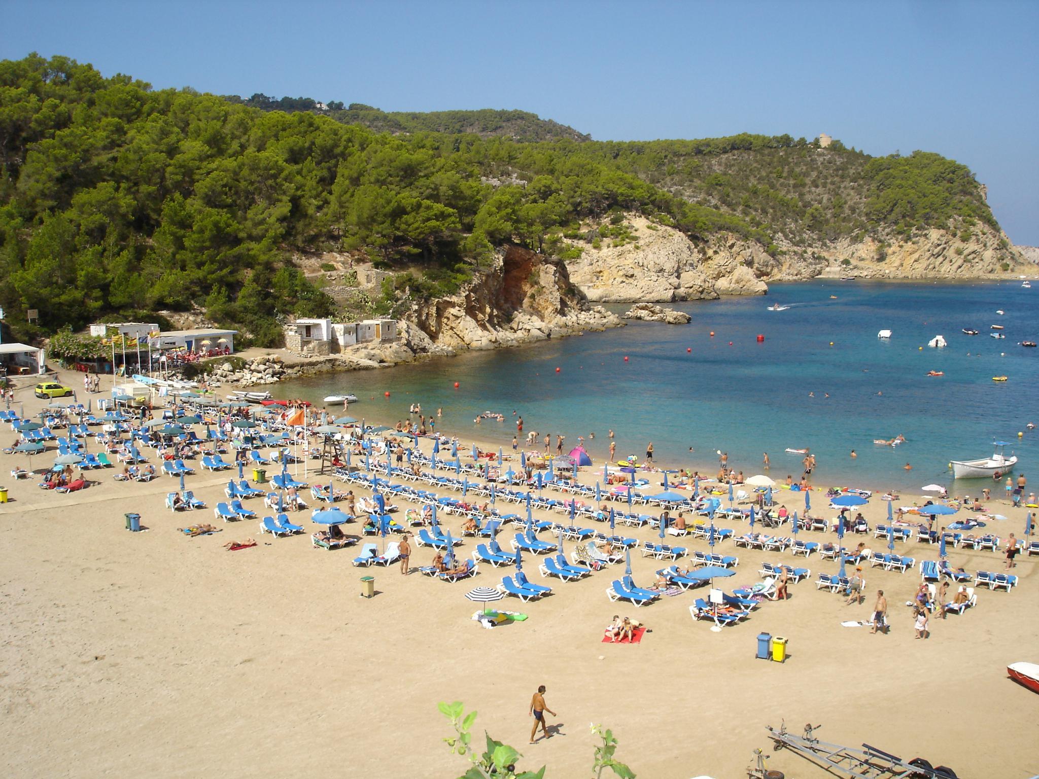 San Miguel Park And ​​Esmeralda Mar Apartment Port de Sant Miguel Bagian luar foto